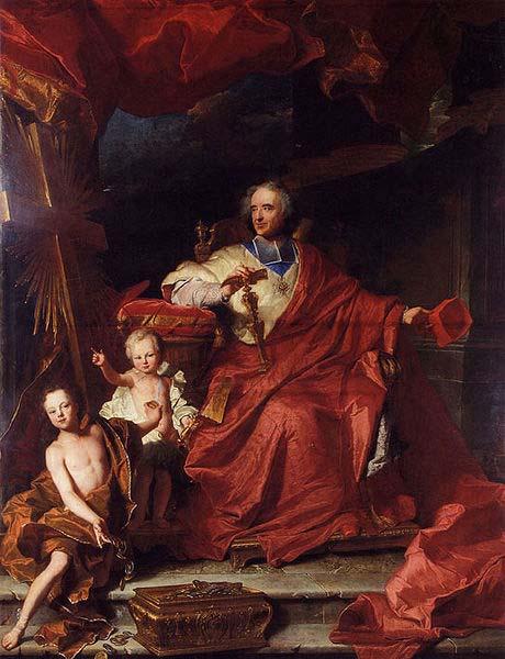 Hyacinthe Rigaud Le cardinal de Bouillon Sweden oil painting art